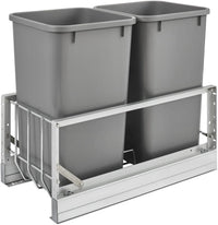 Rev-A-Shelf Double 27 Qrt Pull-Out Waste Containers 5349-1527DM-217