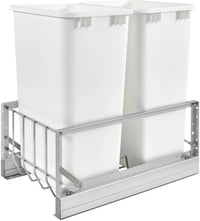 Rev-A-Shelf Double 50 Qrt Pull-Out Waste Containers 5349-2150DM