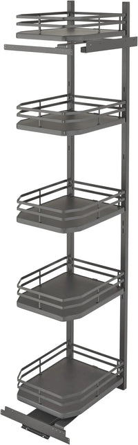 Rev-A-Shelf 18 in Flat Wire Swing Out Pantry 5374-FL-FOG
