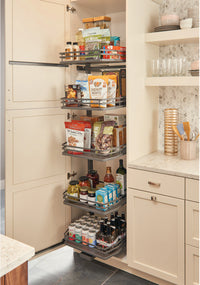 Rev-A-Shelf 18 in Flat Wire Swing Out Pantry 5374-FL-FOG