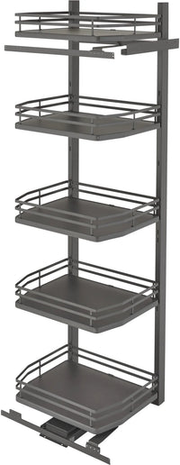 Rev-A-Shelf 24 in Flat Wire Swing Out Pantry 5374-24FL-FOG