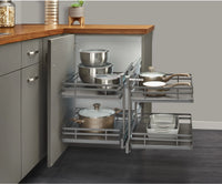 Rev-A-Shelf 15 in Blind Corner Organizer Soft-Close 53PSP