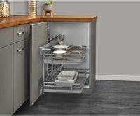 Rev-A-Shelf 15 in Blind Corner Organizer Soft-Close 53PSP
