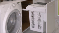 Rev-A-Shelf Double Steel Top mount Vanity Hamper Pull Out 53TMVH-24SCDM-2-FL