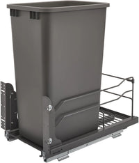 Rev-A-Shelf 50 Qrt Pull-Out Waste Container Soft-Close 53WC-1550SCDM-113