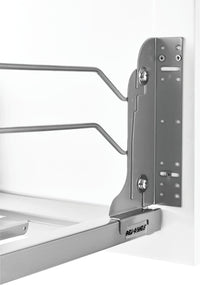 Rev-A-Shelf Double 27 Qrt Pull-Out Waste Container Soft-Close 53WC-1527SCDM