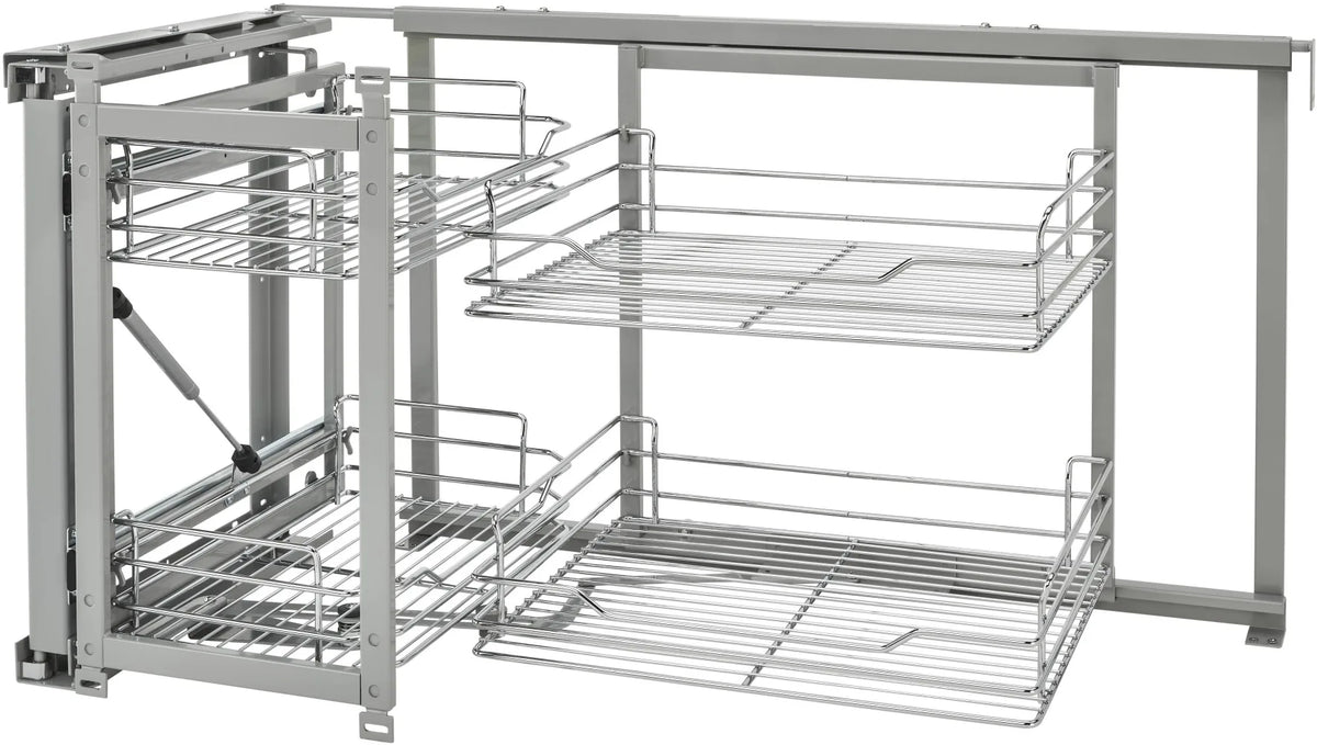 Rev-A-Shelf 15 in Blind Corner Organizer Soft Close 5707-CR