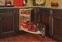 Rev-A-Shelf 18 in Two-Tier Curve Organizer for a Blind 582-18-MP