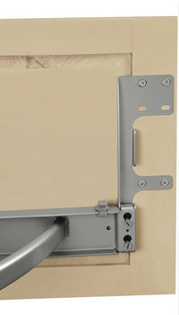 Rev-A-Shelf 18 in Two-Tier Curve Organizer for a Blind 582-18-MP