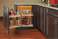 Rev-A-Shelf 18 in Two-Tier Organizer for a Blind 599-18-MP