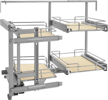 Rev-A-Shelf 18 in Two-Tier Organizer for a Blind 599-18-MP
