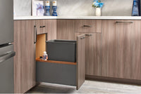 Rev-A-Shelf 30 Qrt LEGRABOX Pull-Out Waste Container w/Soft-Close 5LB-1230OGWN-113