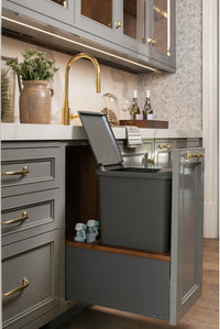 Rev-A-Shelf Double 50 Qrt LEGRABOX Pull-Out Waste Container w/Soft-Close 5LB-1850OGMP-213