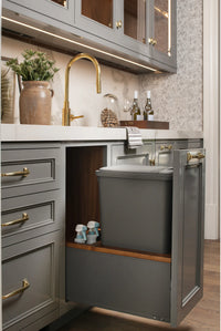 Rev-A-Shelf Double 50 Qrt LEGRABOX Pull-Out Waste Container w/Soft-Close 5LB-1850OGMP-213