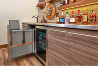 Rev-A-Shelf 30 Qrt LEGRABOX Pull-Out Waste Container w/Soft-Close 5LB-1230OGWN-113