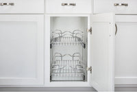 Rev-A-Shelf 9 in x 18 in Two-Tier Pull-Out Baskets 5WB2-CR-1