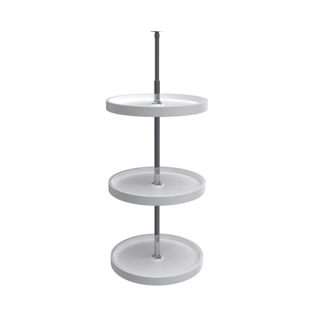 Rev-A-Shelf 18 in Polymer Full Circle Lazy Susans 3-Shelf 6013-526