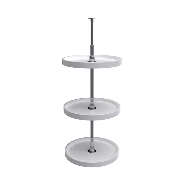 Rev-A-Shelf 18 in Polymer Full Circle Lazy Susans 3-Shelf 6073-536