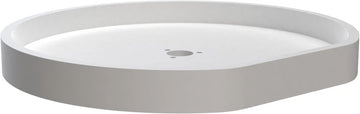 Rev-A-Shelf 20 in Polymer D-Shape Lazy Susan Shelf Only 6271-52