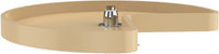 Rev-A-Shelf 24 in Almond Polymer Kidney Lazy Susan w/bottom mount 6421-24-15-52