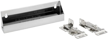 Rev-A-Shelf 10 in Stainless Steel Tip-Out Tray 6541-52