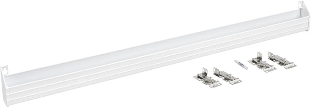 Rev-A-Shelf 36 in White Polymer Slim Series Tip-Out Tray 6541-36-11-52