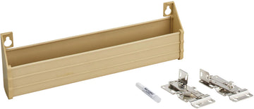 Rev-A-Shelf 11 in Almond Polymer Slim Series Tip-Out Trays 6542-11-15-52