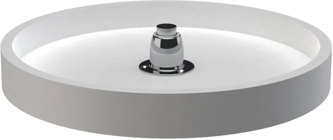 Rev-A-Shelf 16 in Polymer Full Circle Lazy Susan w/bottom mount 6621-52