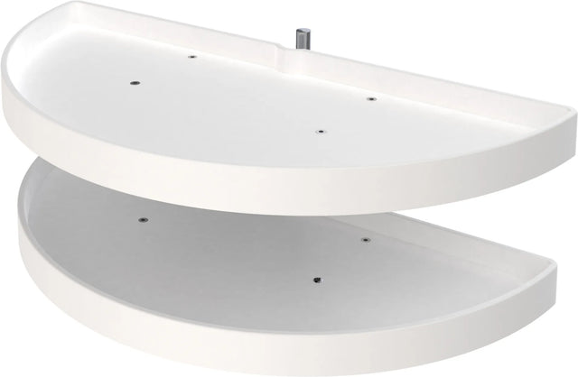 Rev-A-Shelf 39 in Polymer Two-Tier Half Moon Susans 6882-39-11-570