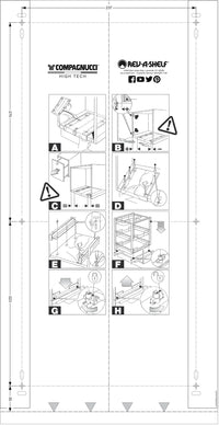 Rev-A-Shelf Double 27 Qrt Pull-Out Waste Containers 5349-1527DM
