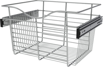 Rev-A-Shelf 18 in Closet Pullout Basket CB-181411-1