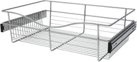 Rev-A-Shelf 24 in Closet Pullout Basket CB-241607-1