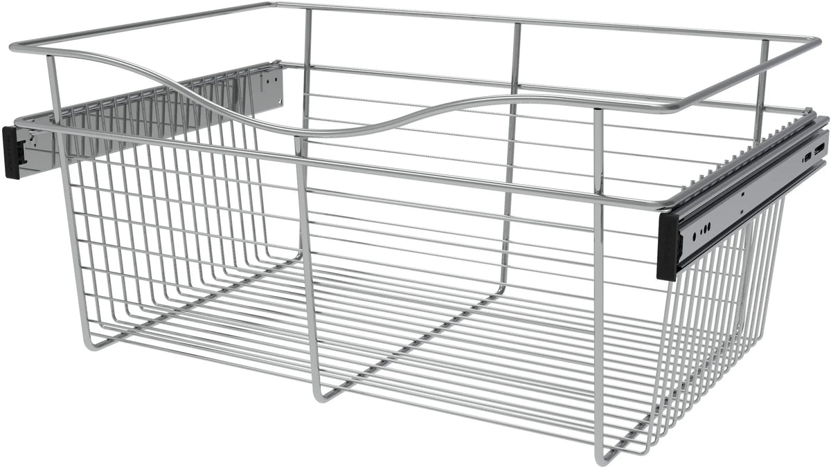 Rev-A-Shelf 24 in Closet Pullout Basket CB-241611-1