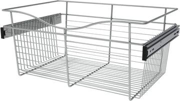 Rev-A-Shelf 24 in Closet Pullout Basket CB-241611-1