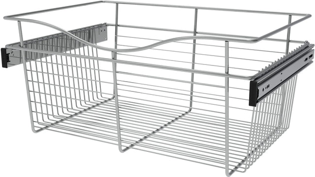Rev-A-Shelf 24 in Closet Pullout Basket CB-241611-1