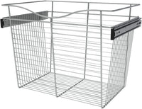 Rev-A-Shelf 24 in Closet Pullout Basket CB-241618-1