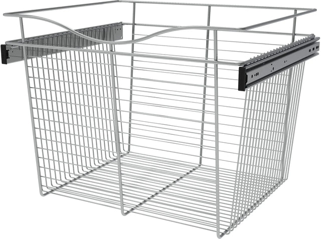 Rev-A-Shelf 24 in Closet Pullout Basket CB-242018-1