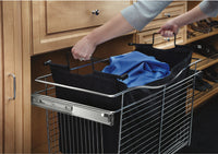Rev-A-Shelf 24 in Black Hamper Bag Insert CHBI-241418-1