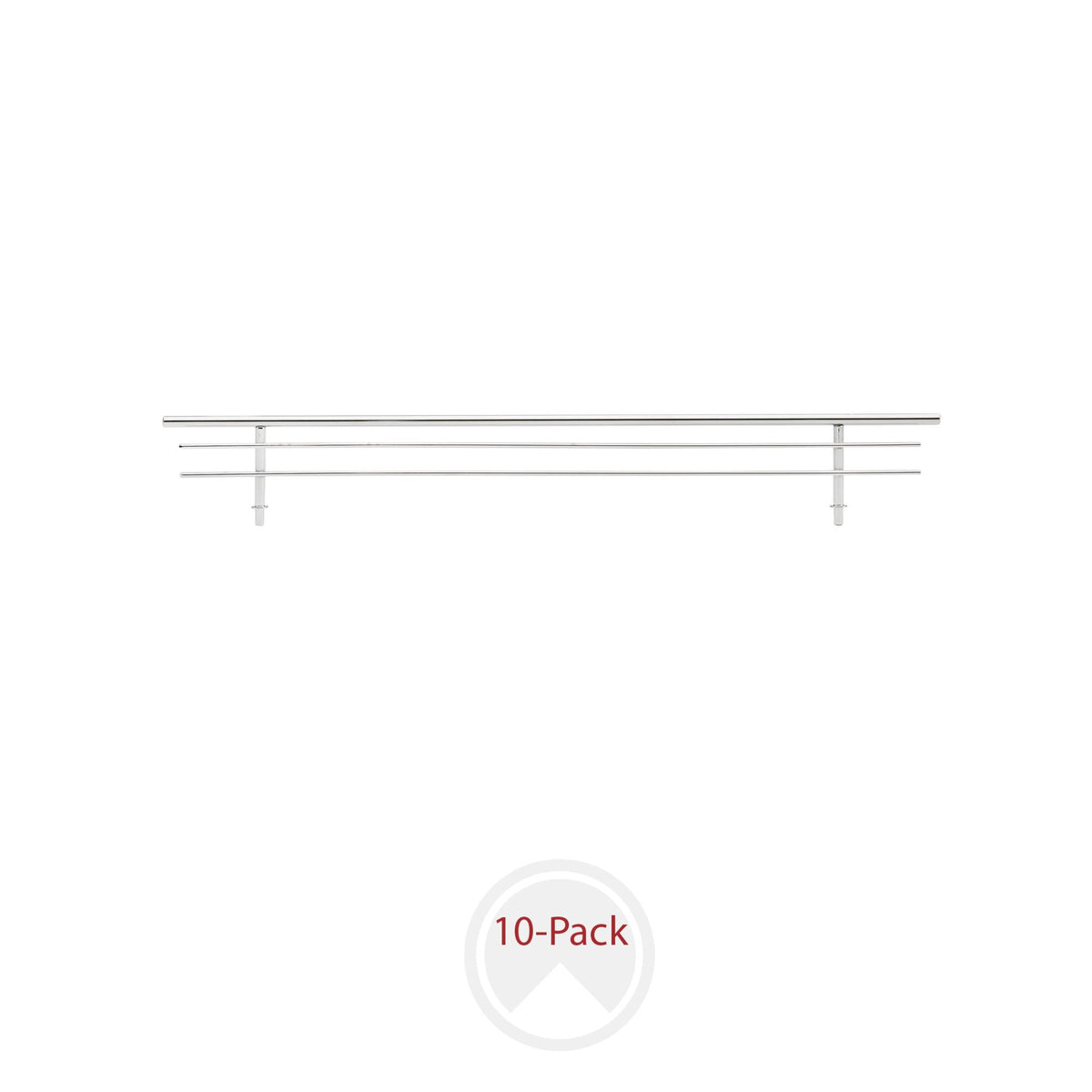 Rev-A-Shelf 17 in Wire Shoe Rail CSR-17-10