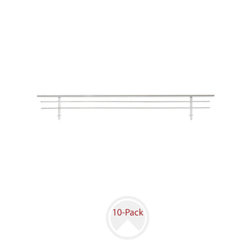 Rev-A-Shelf 17 in Wire Shoe Rail CSR-17-10