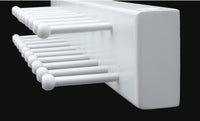Rev-A-Shelf 14 in White Side mount Tie Rack CWSTR-14W-1