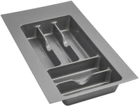 Rev-A-Shelf Small Silver Glossy Cutlery Organizer GCT-1-52