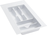 Rev-A-Shelf Small White Glossy Cutlery Organizer GCT-1W-52