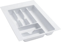 Rev-A-Shelf Medium White Glossy Cutlery Organizer GCT-2W-52