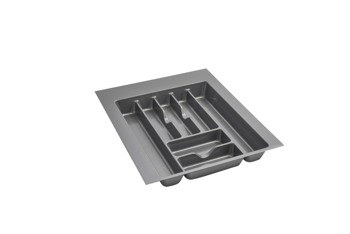 Rev-A-Shelf Large Silver Glossy Cutlery Organizer GCT-3-52