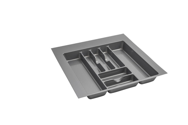Rev-A-Shelf Extra Large Silver Glossy Cutlery Organizer GCT-4-52