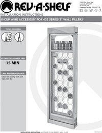 Rev-A-Shelf K-CUP Accessory 5KCUP-432-1