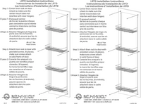 Rev-A-Shelf Door mount Linen Rack 5CLR46-52