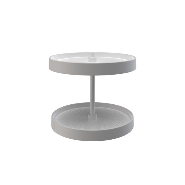 Rev-A-Shelf 18 in Polymer Full Circle Lazy Susans 2-Shelf LD-2062-BM-1