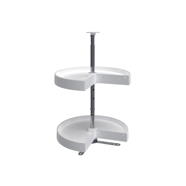Rev-A-Shelf 18 in Polymer Pie-Cut Lazy Susans 2-Shelf LD-2942-18-1